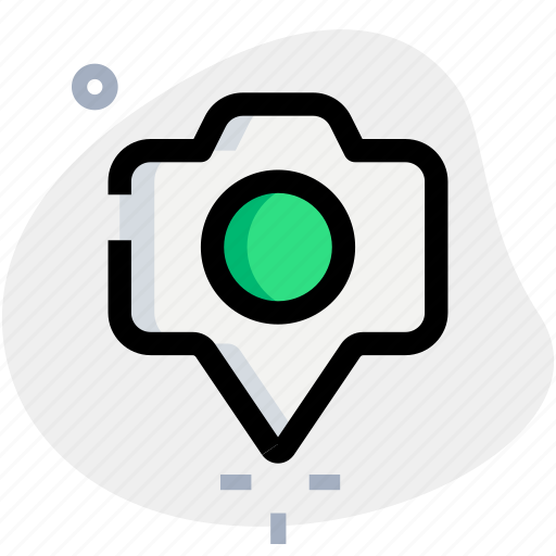 Camera, pin, photo, pointer, location icon - Download on Iconfinder