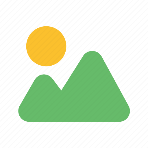 Landscape, mountain, nature, view, camera, interface icon - Download on Iconfinder