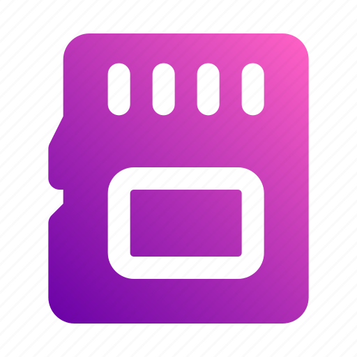 Memory, card, sd, micro, camera icon - Download on Iconfinder