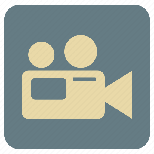 Camera, grey, shutter, video, vintage icon - Download on Iconfinder