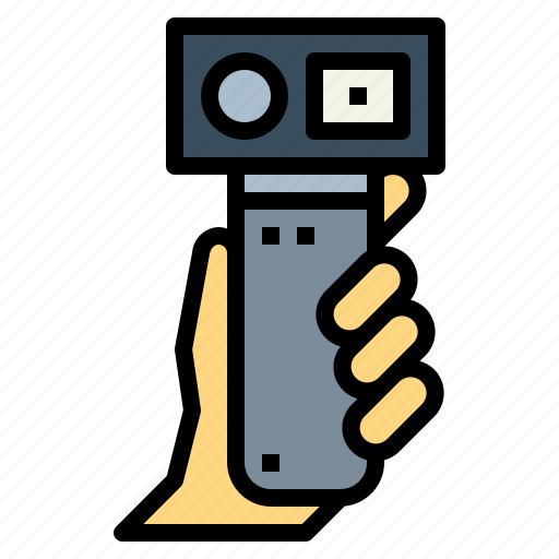 Cam, camera, cation, hand icon - Download on Iconfinder