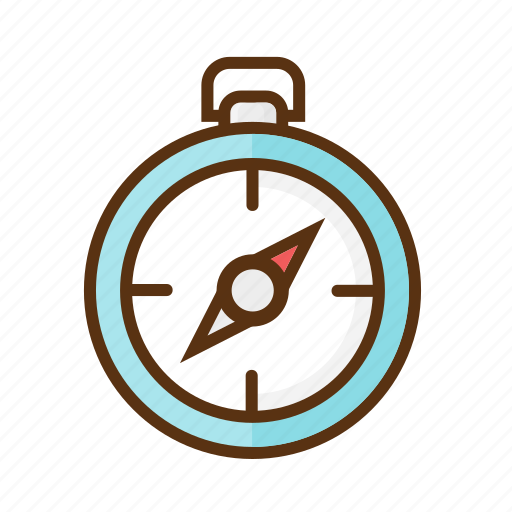 Camping, clock, compass, stopwatch icon - Download on Iconfinder