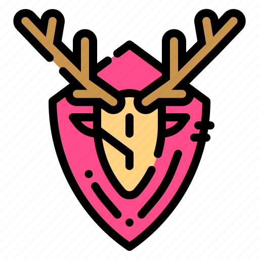 Deer, horns, hunting, trophy, winner icon - Download on Iconfinder