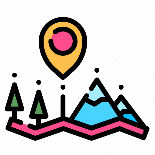 Geography, location, map, placeholder, position icon - Download on Iconfinder