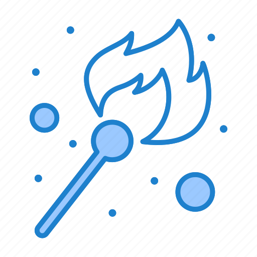 Fire, flame, lighter, stick icon - Download on Iconfinder
