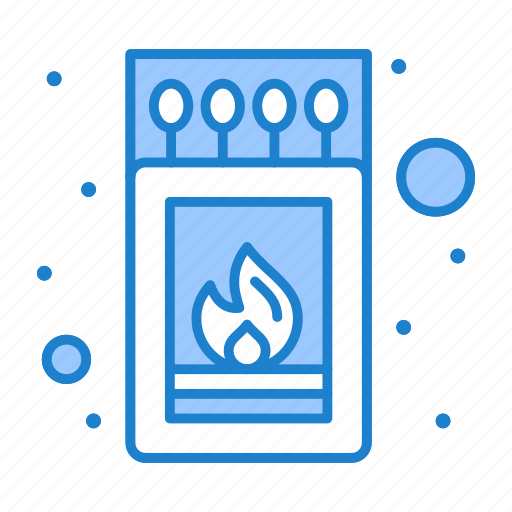 Box, fire, match, stick icon - Download on Iconfinder