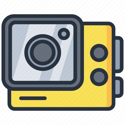 Action cam, camera, gopro, photo icon - Download on Iconfinder