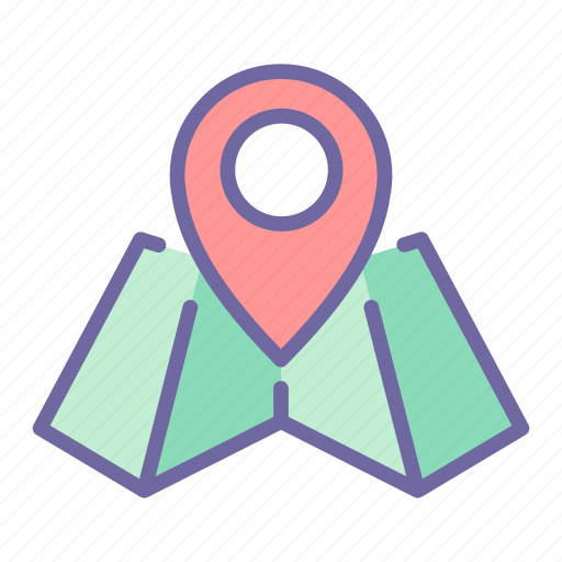 Map, travel, direction, location, pointer, navigation icon - Download on Iconfinder