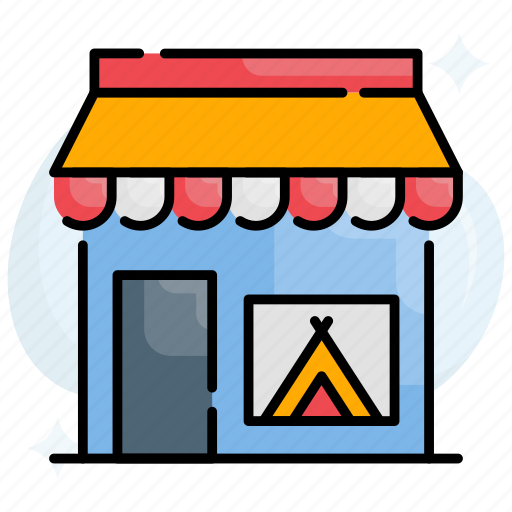 Camping, outdoor, store, travel icon - Download on Iconfinder