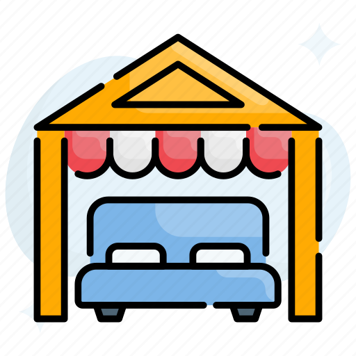Canopy, party, tent, terrace icon - Download on Iconfinder