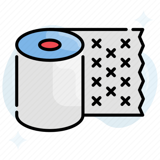 Disposable, kitchen, napkin, paper, roll, tissue, towel icon - Download on Iconfinder