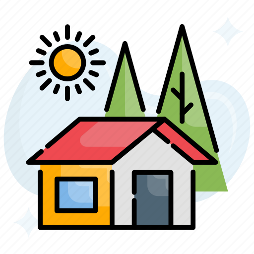 Cabin, house, vacation, winter icon - Download on Iconfinder