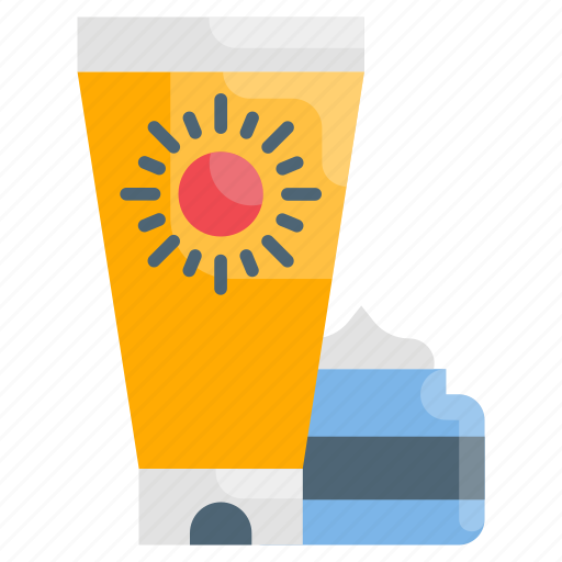 Cream, summer, sunblock, sunburn, sunscreen, suntan icon - Download on Iconfinder