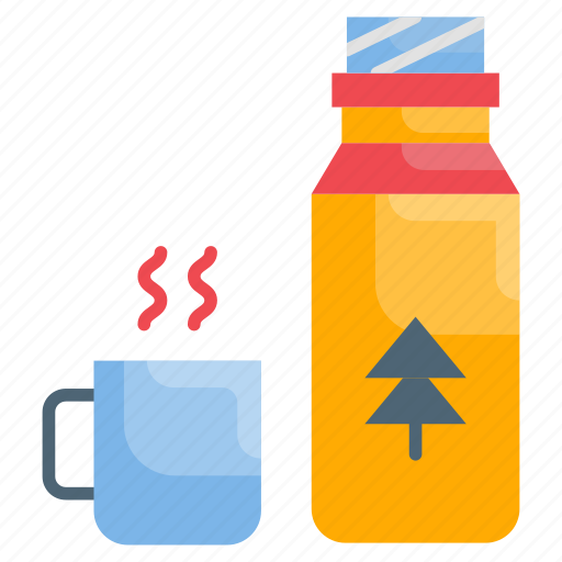 Bottle, flask, food, restaurant, thermo, thermos, water icon - Download on Iconfinder