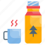 bottle, flask, food, restaurant, thermo, thermos, water 