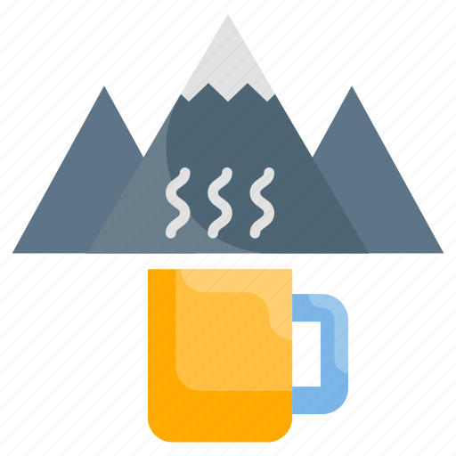 Camping, coffee, hiking, mug, tea, thermos, travel icon - Download on Iconfinder