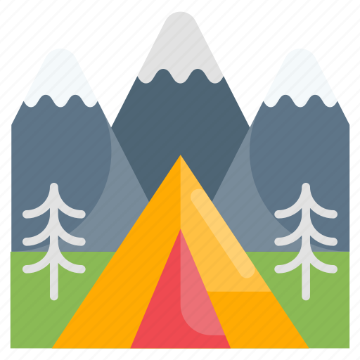 Bonfire, campfire, camping, flame, teapot icon - Download on Iconfinder