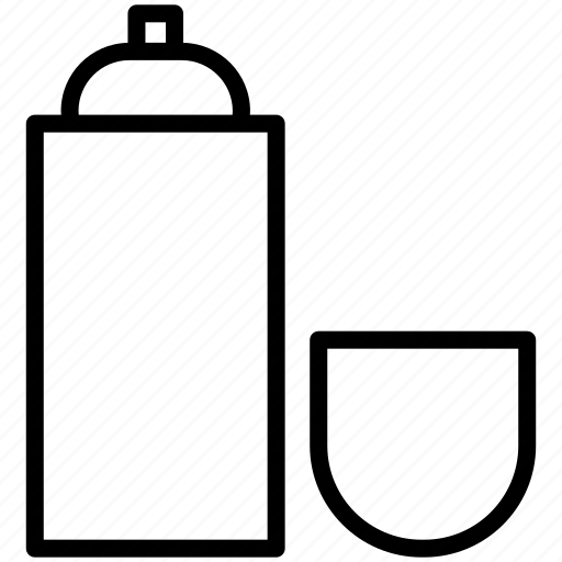 Thermo, drink, bottle, flask, water, cup, hot icon - Download on Iconfinder