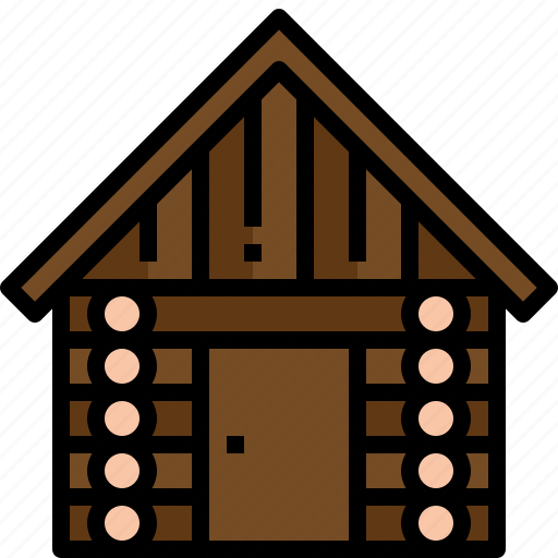 Camping, cabin, travel, house, wood icon - Download on Iconfinder