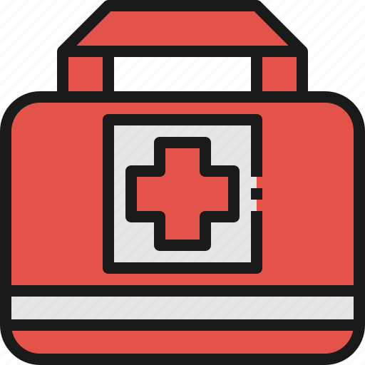 Camping, first, aid, kit, medicine, health, emergency icon - Download on Iconfinder