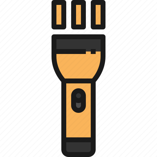 Camping, flashlight, lamp, torch, light icon - Download on Iconfinder