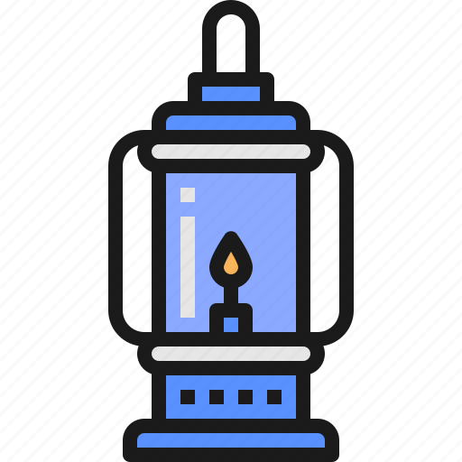 Camping, lantern, light, night, fire icon - Download on Iconfinder