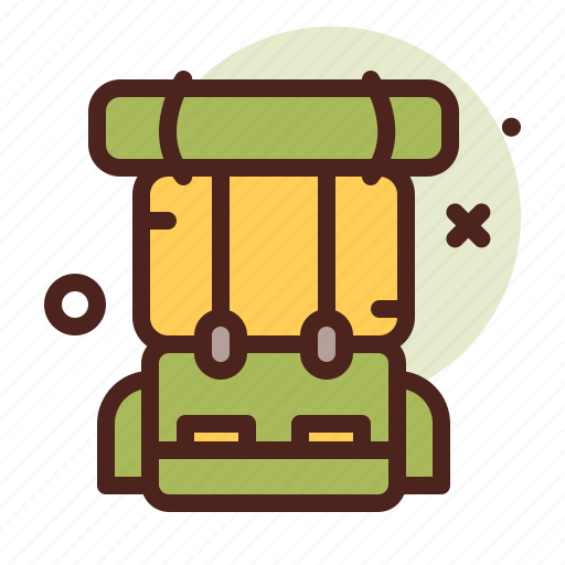 Bagpack, outdoor, travel, adventure icon - Download on Iconfinder