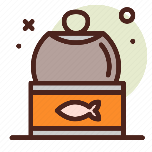 Fish, can, outdoor, travel, adventure icon - Download on Iconfinder