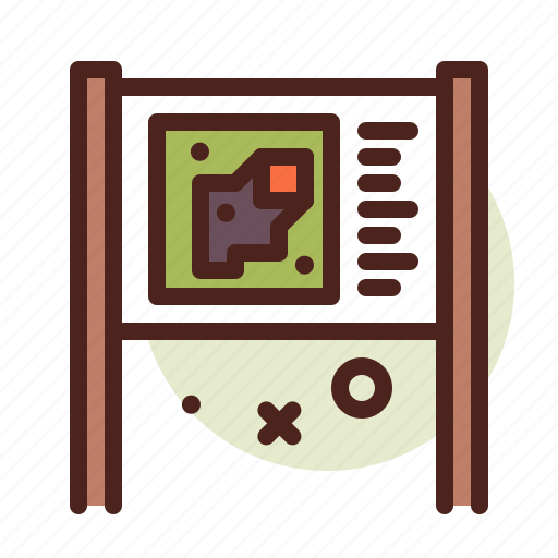 Map, board, outdoor, travel, adventure icon - Download on Iconfinder