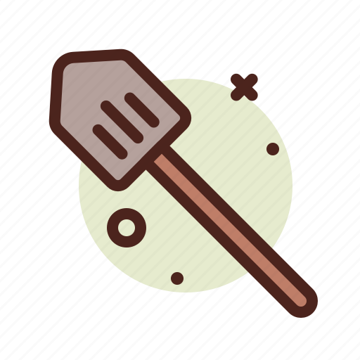 Shovel, outdoor, travel, adventure icon - Download on Iconfinder