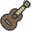 guitar, camping, acoustic guitar, music, musical instrument, instrument 