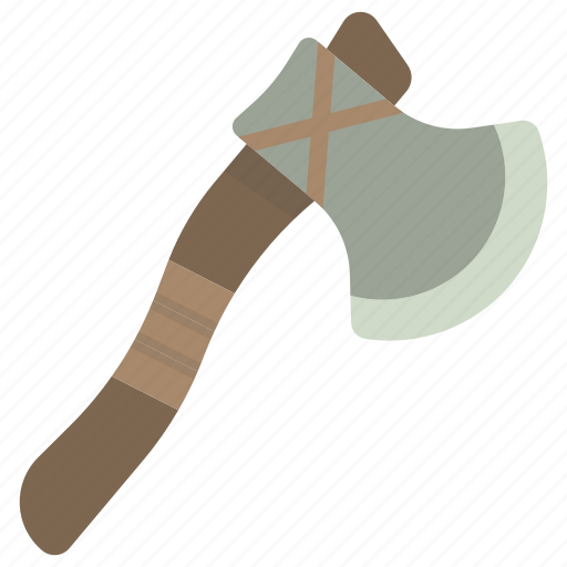 Axe, tool, hatchet, weapon, woodcutter, camping icon - Download on Iconfinder