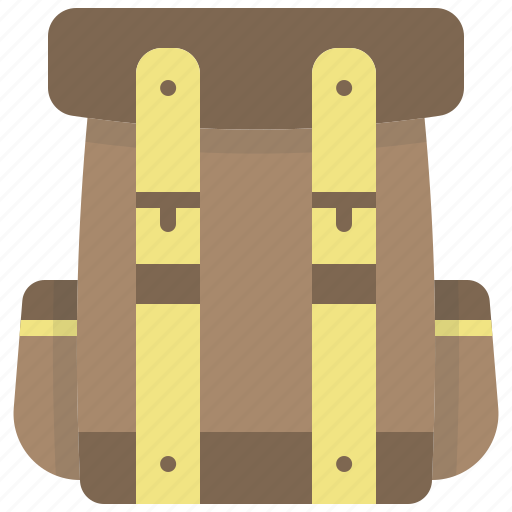 Backpack, bag, travel, baggage, luggage, camping icon - Download on Iconfinder