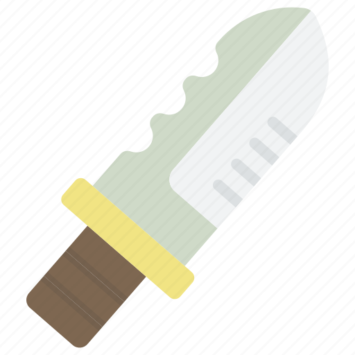 Knife, blade, tool, camping, weapon, hunt icon - Download on Iconfinder