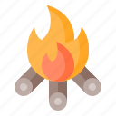 bonfire, campfire, fire, firewood, fireplace, flame, camping