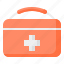 first aid kit, first aid, medical, medicine, emergency, bag, box 
