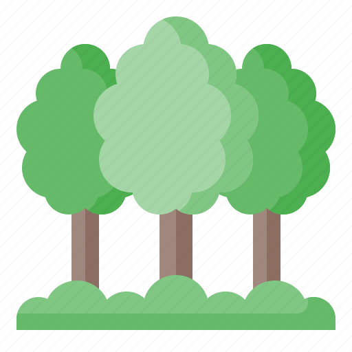 Forest, woodland, jungle, trees, pines, landscape, nature icon - Download on Iconfinder