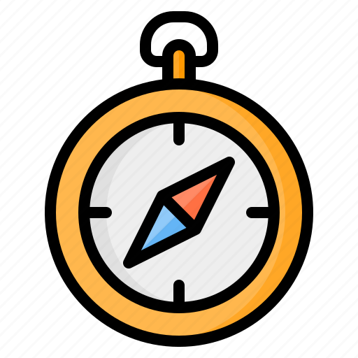 Compass, cardinal points, gps, navigation, location, direction, travel icon - Download on Iconfinder