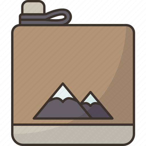 Flask, drink, bottle, camping, adventure icon - Download on Iconfinder