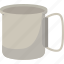 cup, mug, camping, drink, kitchen 