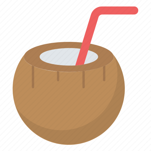 Coconut, palm, beach, drink, summer icon - Download on Iconfinder