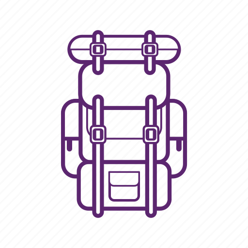 Bag, camping, hiker, travel icon - Download on Iconfinder