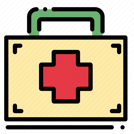 Camping, vacation, trip, nature, adventure, medical kit, first aid icon - Download on Iconfinder