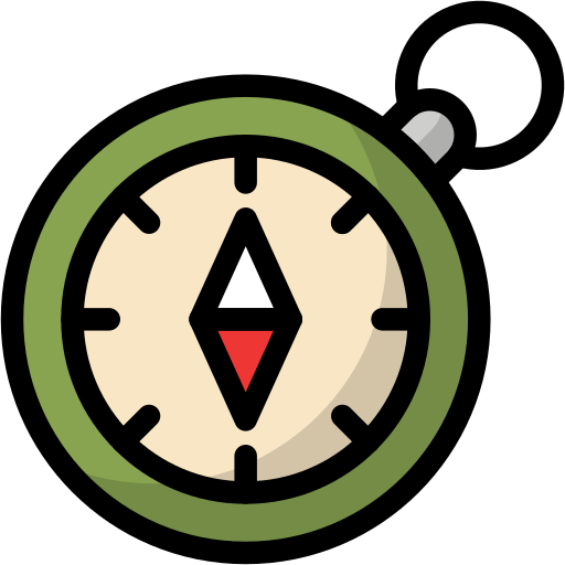 Camping, compass, outdoor, travel, direction, navigation icon - Free download
