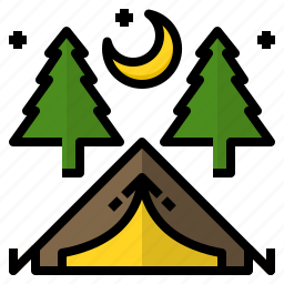 Adventure, camp, knife, landscape, nature, outdoor icon - Download on ...