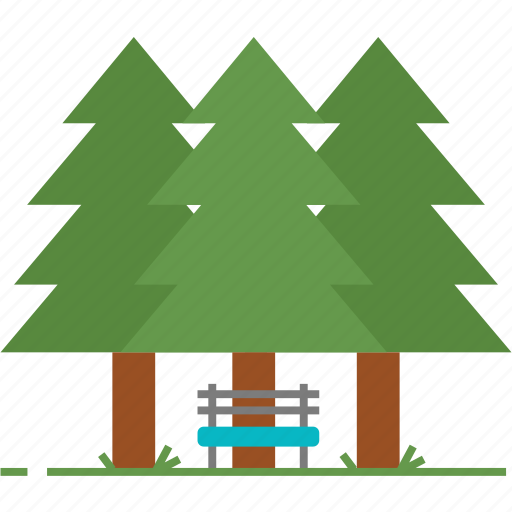 Forest, park, nature, trees, camping, national, outdoor icon - Download on Iconfinder