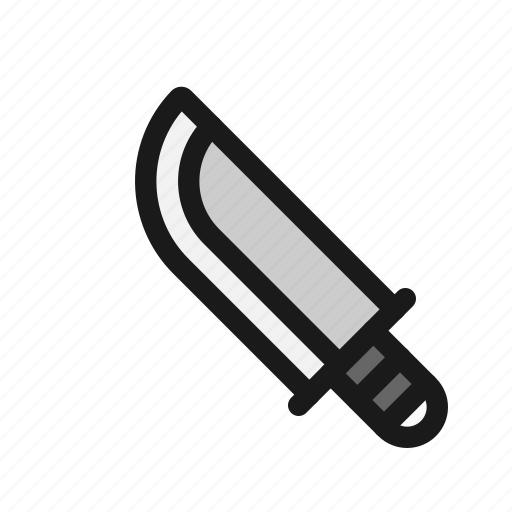 Blade, knife, hunting, dagger, survival, cut, machete icon - Download on Iconfinder