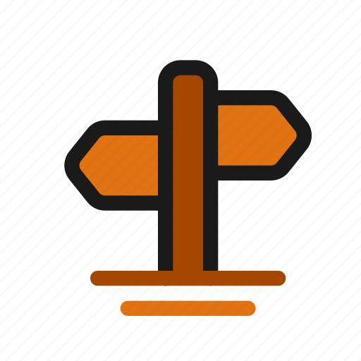 Signpost, direction, traffic, road, sign, milestone, street icon - Download on Iconfinder
