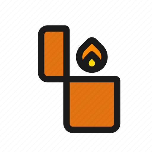Zippo, lighter, fire, cigarette, flame, candle, smoke icon - Download on Iconfinder