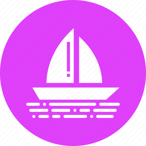 Adventure, boat, boating, sail, sailing, water, yacht icon - Download on Iconfinder